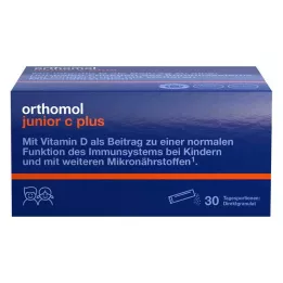 ORTHOMOL Junior C plus granules, 30 pcs