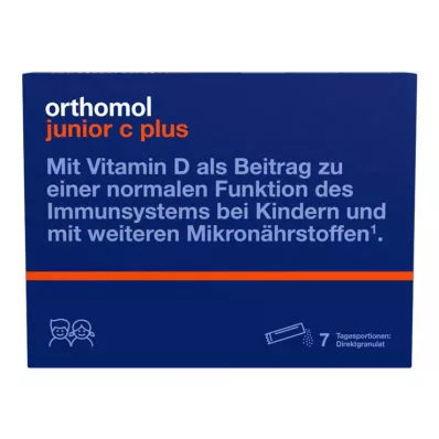 ORTHOMOL Junior C plus granules, 7 pcs ORTHOMOL Junior C plus granules, 7 pcs