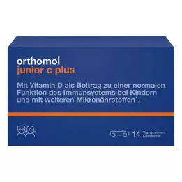 ORTHOMOL Junior C plus chewable tablets, 14 pcs