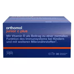 ORTHOMOL Junior C plus chewable tablet tangerine/orange, 30 pcs