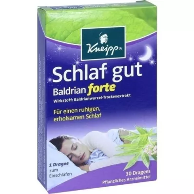 KNEIPP Sleep well valerian forte tablets, 30 pcs