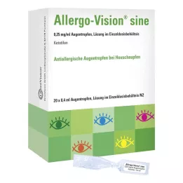 ALLERGO-VISION sine 0.25 mg/ml AT in single dose, 20X0.4 ml