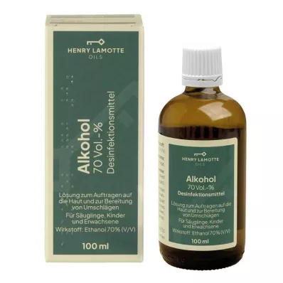 Alcohol 70% V/V Henry Lamotte, 100 ml