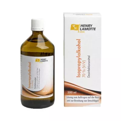 Isopropyl alcohol 70% V/V Henry Lamotte, 200 ml