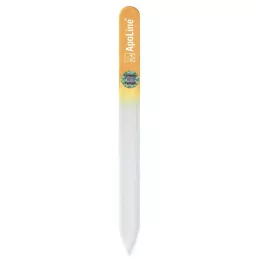 APOLINE Nail file glass 14 cm orange, 1 pc