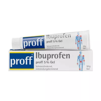 Ibuprofen proff 5% gel, 50 g Ibuprofen proff 5% gel, 50 g