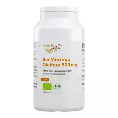 MORINGA OLEIFERA 500 mg capsules, 120 pcs