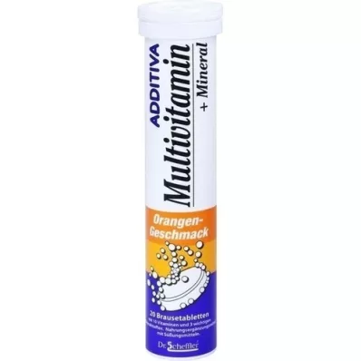 ADDITIVA Multivit. +Mineral Orange R Effervescent tablet, 20 pcs