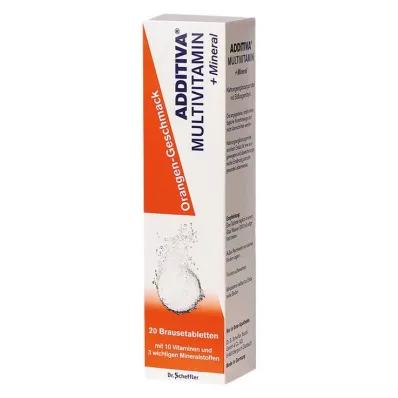 Additiva Multivitamin + Mineral Orange R effervescent tablets, 20 pcs Additiva Multivitamin + Mineral Orange R effervescent tablets, 20 pcs