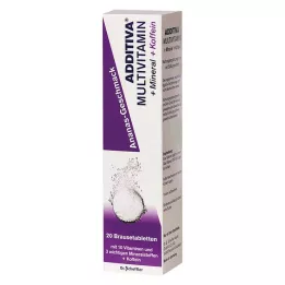 ADDITIVA Multivit.+Mineral+Coff.Pineapple R Br.-Tabl., 20 pcs