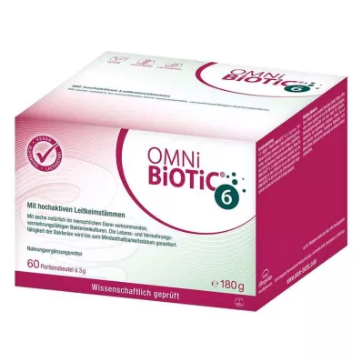 Omni Biotic 6 sachets, 60X3 g Omni Biotic 6 sachets, 60X3 g