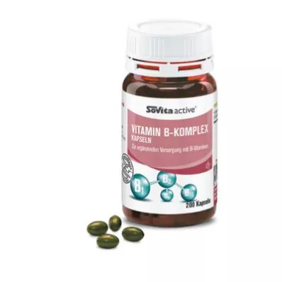 Sovita active vitamin B complex capsules (200 pieces)