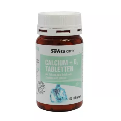 SOVITA CARE Calcium+D3 tablets, 100 pcs SOVITA CARE Calcium+D3 tablets, 100 pcs