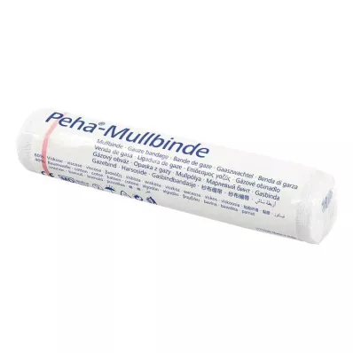 Peha gauze bandage 10 cm x 4 m, 1 piece Peha gauze bandage 10 cm x 4 m, 1 piece