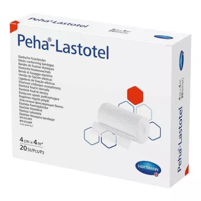PEHA-LASTOTEL Fixation bandage 4 cmx4 m, 20 pcs PEHA-LASTOTEL Fixation bandage 4 cmx4 m, 20 pcs