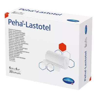 PEHA-LASTOTEL Fixation bandage 6 cmx4 m, 20 pcs PEHA-LASTOTEL Fixation bandage 6 cmx4 m, 20 pcs