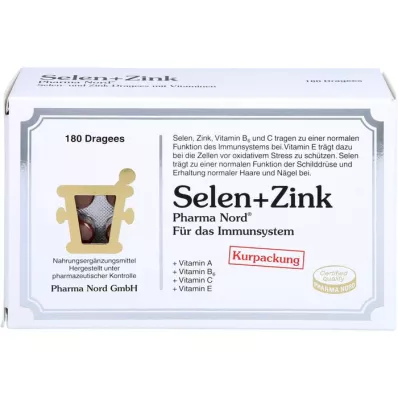 SELEN+ZINK Pharma Nord Coated tablets, 180 pcs