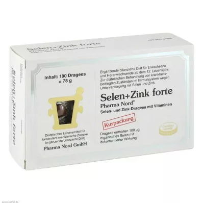 SELEN+ZINK Pharma Nord Coated tablets, 180 pcs SELEN+ZINK Pharma Nord Coated tablets, 180 pcs