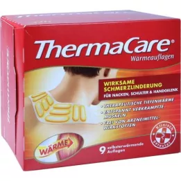 THERMACARE Neck/shoulder pads for pain relief, 9 pcs