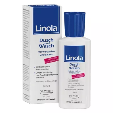 Linola shower and wash, 100 ml
