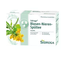 SIDROGA Bladder Kidney Flush Tea Filter Bag, 20X2.0 g