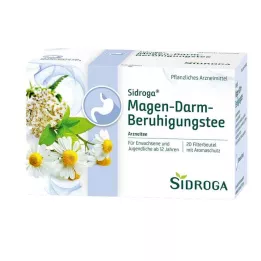SIDROGA Gastrointestinal Soothing Tea Filter Bag, 20X2.0 g