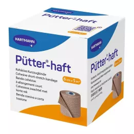 Pütter-haft bandage 6 cm x 5 m, 1 piece