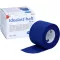 IDEALAST-adhesive colour bandage 4 cmx4 m blue, 1 pc