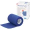 IDEALAST-adhesive colour bandage 8 cm x 4 m blue, 1 pc
