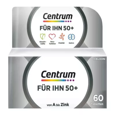 Center for Him 50 + caplets, 60 pieces
