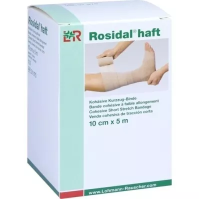 ROSIDAL adhesive compression bandage 10 cm x 5 m, 1 pc