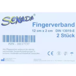 SENADA Finger bandage 2x12 cm, 2 pcs