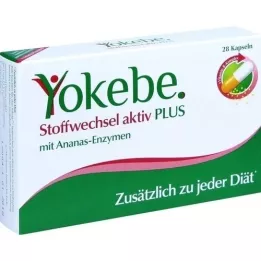 YOKEBE Plus Metabolism Active Capsules, 28 Capsules