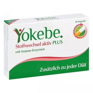 YOKEBE Plus Metabolism Active Capsules, 28 Capsules YOKEBE Plus Metabolism Active Capsules, 28 Capsules