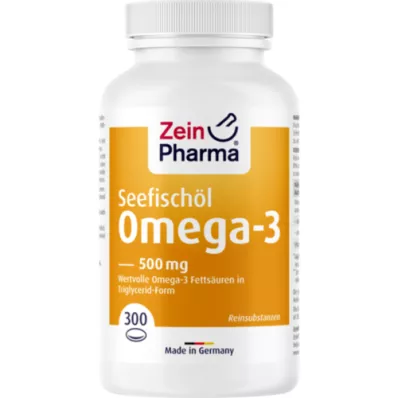 OMEGA-3 500 mg Caps, 300 pcs