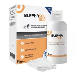 BLEPHASOL Duo 100 ml lotion+100 cleansing pads, 1 p