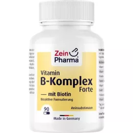 VITAMIN B KOMPLEX+Biotin Forte Capsules, 90 pcs
