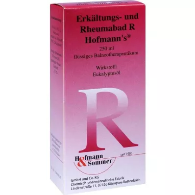 Cold and rheumatism bath R Hofmann`s, 250 ml Cold and rheumatism bath R Hofmann`s, 250 ml