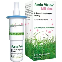 AZELA-Vision MD sine 0.5 mg/ml eye drops, 6 ml