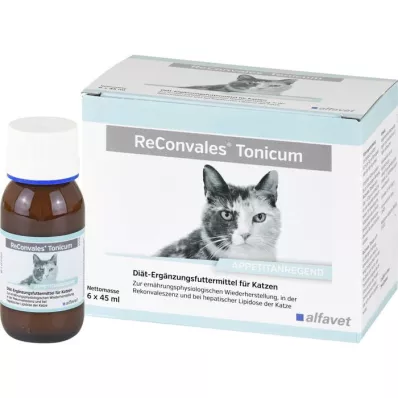 RECONVALES Tonic for cats, 6X45 ml