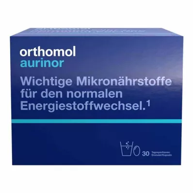 ORTHOMOL aurinor granules/capsules combi-pack, 30 pcs ORTHOMOL aurinor granules/capsules combi-pack, 30 pcs