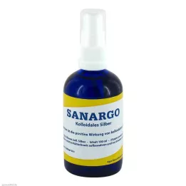 SANARGO Colloidal silver spray bottle, 100 ml