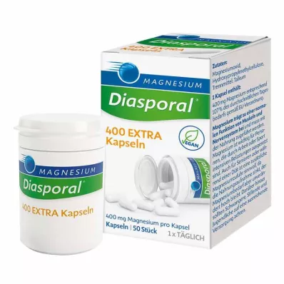 MAGNESIUM DIASPORAL 400 Extra Capsules, 50 Capsules MAGNESIUM DIASPORAL 400 Extra Capsules, 50 Capsules