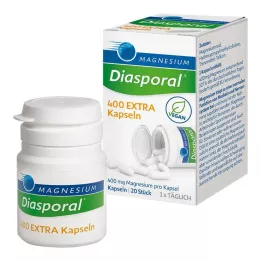 MAGNESIUM DIASPORAL 400 Extra Capsules, 20 Capsules
