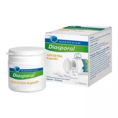 Magnesium Diasporal 400 Extra Capsules, 100 pcs Magnesium Diasporal 400 Extra Capsules, 100 pcs