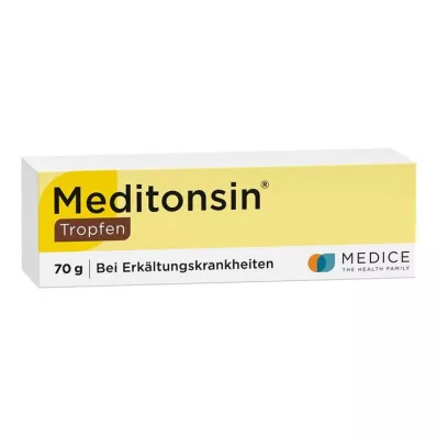 Meditonsin drops for colds, 70 g