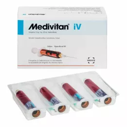 MEDIVITAN iV Injection solution in two-chamber syringe, 8 pcs