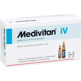MEDIVITAN iV solution for injection in amp. pairs, 8 pcs