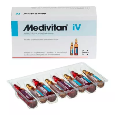 MEDIVITAN iV solution for injection in amp. pairs, 8 pcs