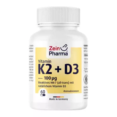 VITAMIN K2 MENAQ7 Capsules, 60 Capsules